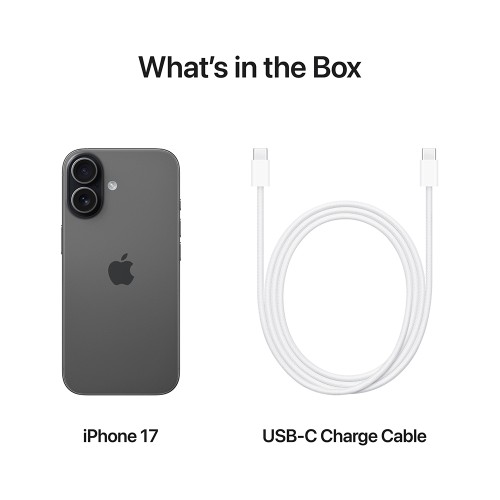 SMARTPHONE APPLE IPHONE 17 5G 256GB MG6J4QL/A BLACK